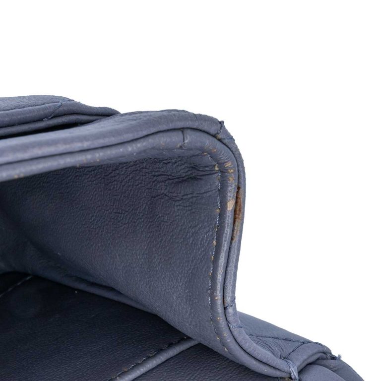 Chanel Timeless Medium Lamb Purple / Space Grey Signs of wear | Sell your designer bag