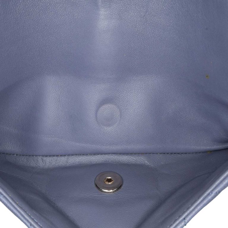 Chanel Timeless Medium Lamb Purple / Space Grey Signs of wear | Sell your designer bag
