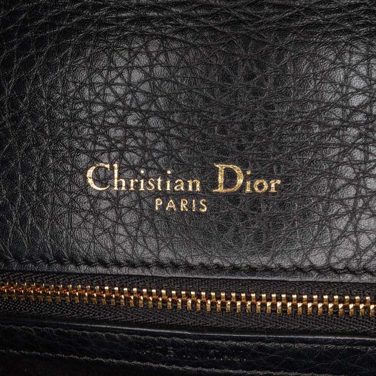 Dior Diorama Medium Calf Black Logo | Sell your designer bag