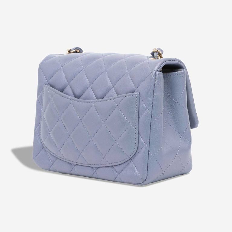 Chanel Timeless Mini Square Lamb Blue | Sell your designer bag