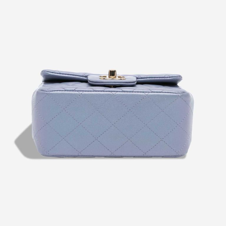 Chanel Timeless Mini Square Lamb Blue | Sell your designer bag