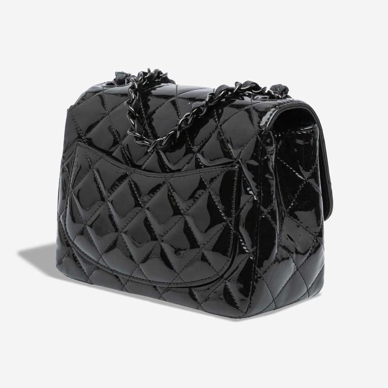 Chanel Timeless Mini Square Patent Black | Sell your designer bag