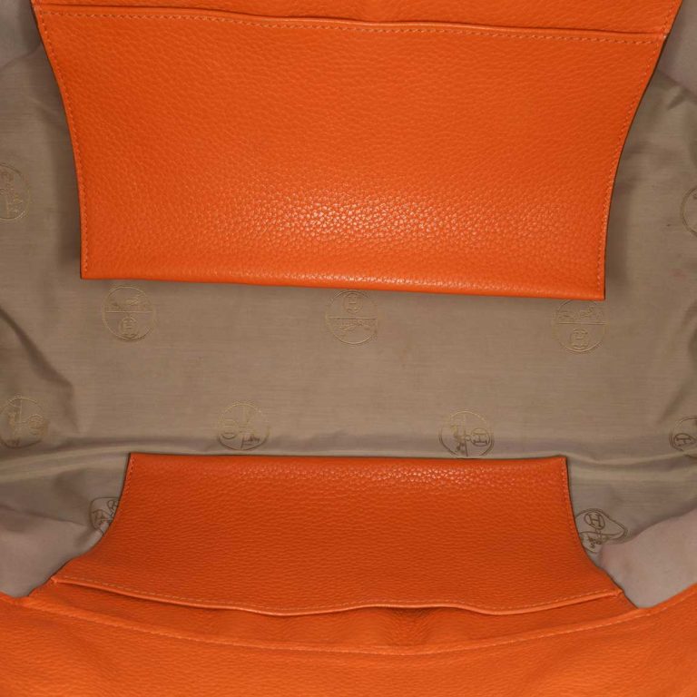 Hermès Atlas 42 Togo Orange H Inside | Sell your designer bag
