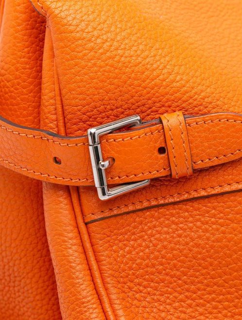 Hermès Atlas 42 Togo Orange H Signs of wear | Sell your designer bag