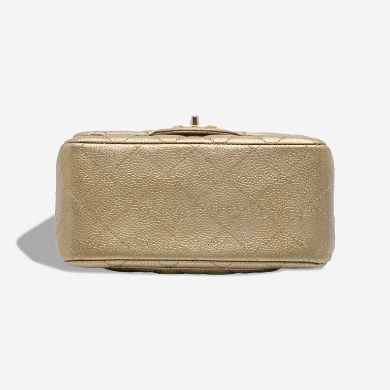 Chanel Timeless Mini Square Caviar Gold | Sell your designer bag