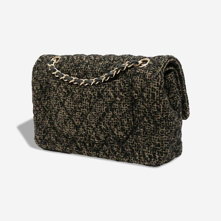 Chanel Timeless Medium Tweed Black / Gold | Sell your designer bag
