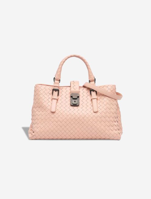 Bottega Veneta Roma Medium Lamb Light Pink Front | Sell your designer bag
