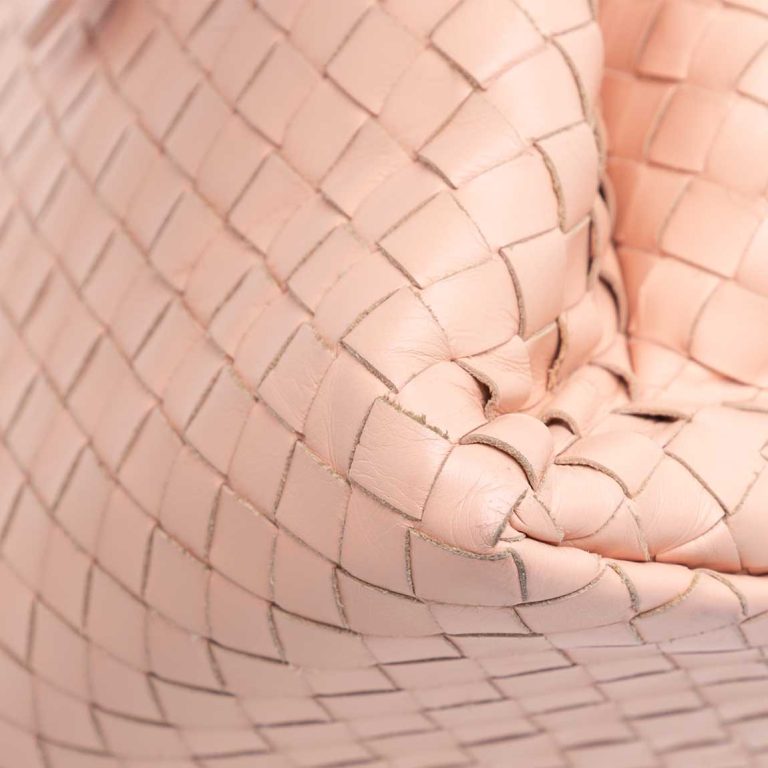 Bottega Veneta Roma Medium Lamb Light Pink Signs of wear | Sell your designer bag