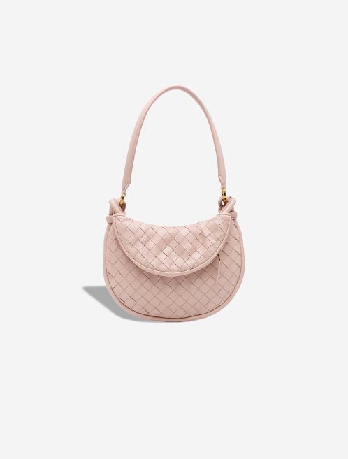 Bottega Veneta Gemelli Hobo Small Lamb Light Pink Front | Sell your designer bag