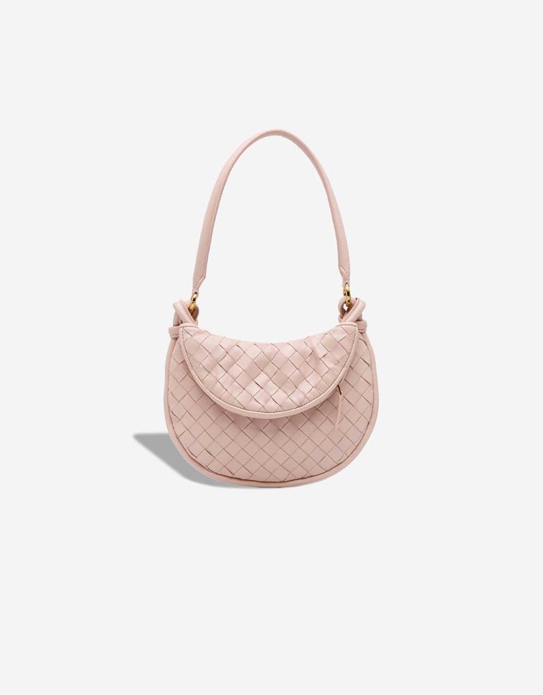 Bottega Veneta Gemelli Hobo Small Lamb Light Pink Front | Sell your designer bag