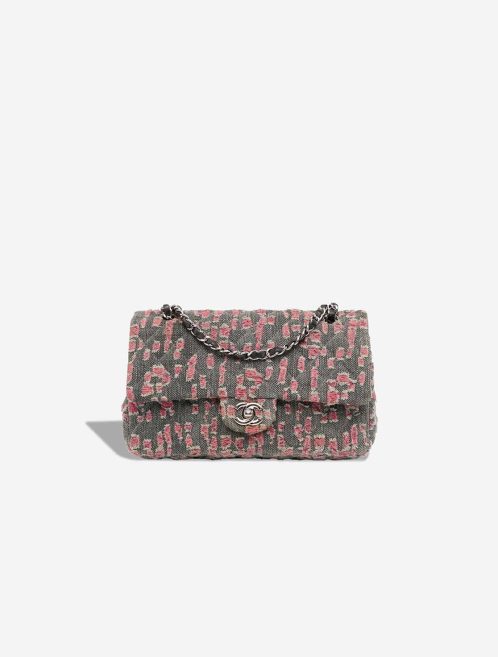 Chanel Timeless Medium Distressed Denim Grey / Pink Front | Sell your designer bag