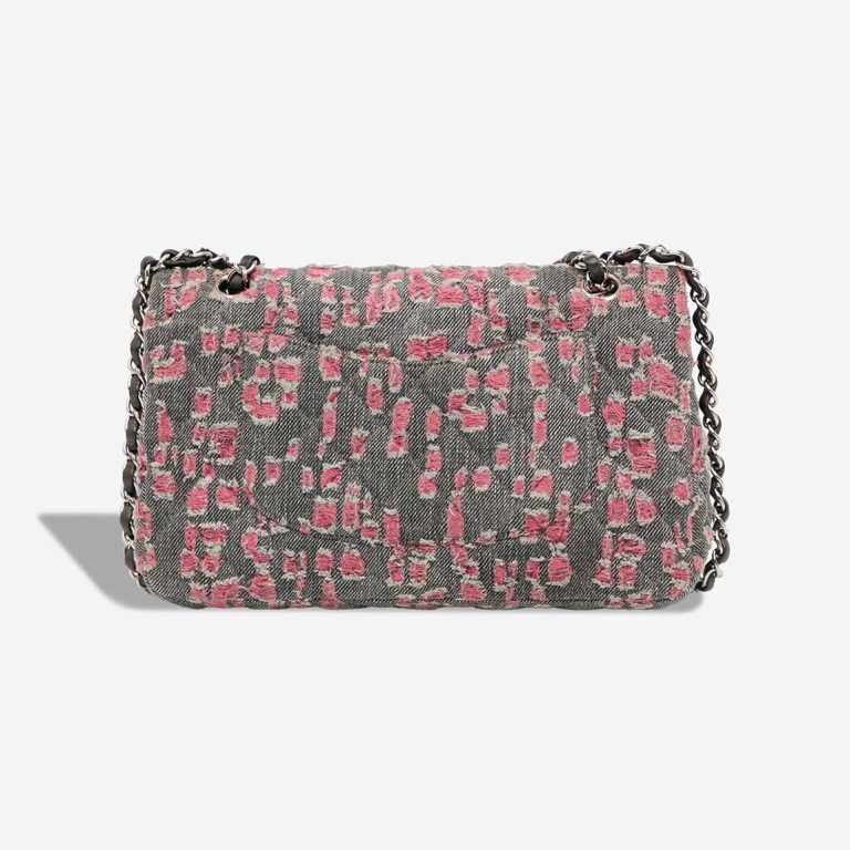 Chanel Timeless Medium Distressed Denim Grey / Pink | Sell your designer bag