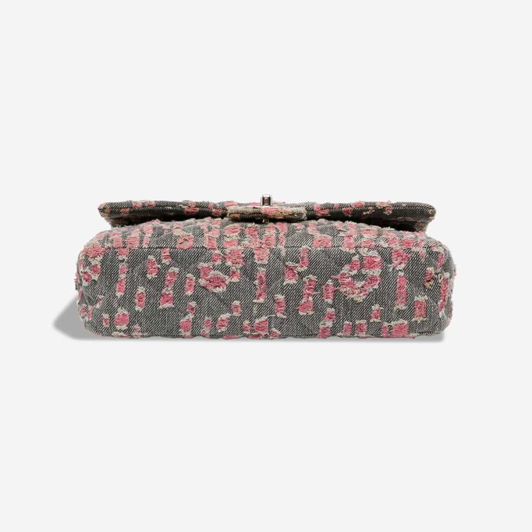 Chanel Timeless Medium Distressed Denim Grey / Pink | Sell your designer bag