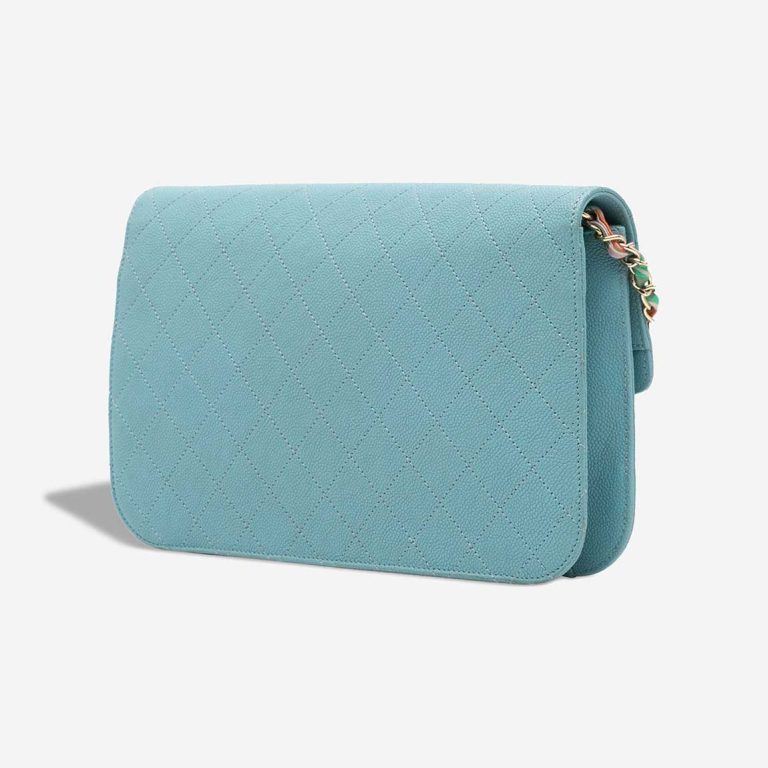 Chanel Timeless Medium Caviar Turquoise / Multicolour | Sell your designer bag