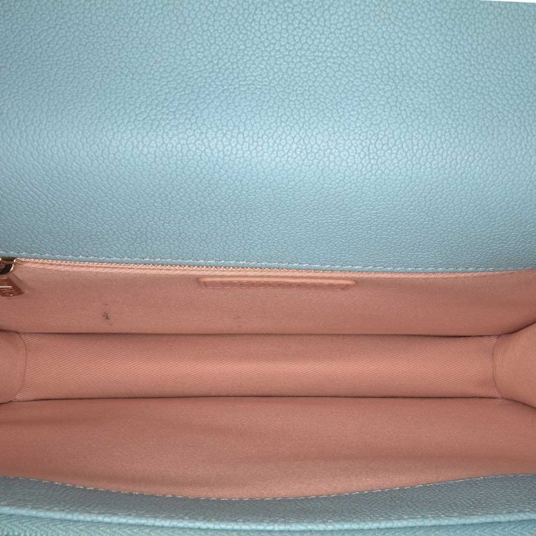 Chanel Timeless Medium Caviar Turquoise / Multicolour Inside | Sell your designer bag
