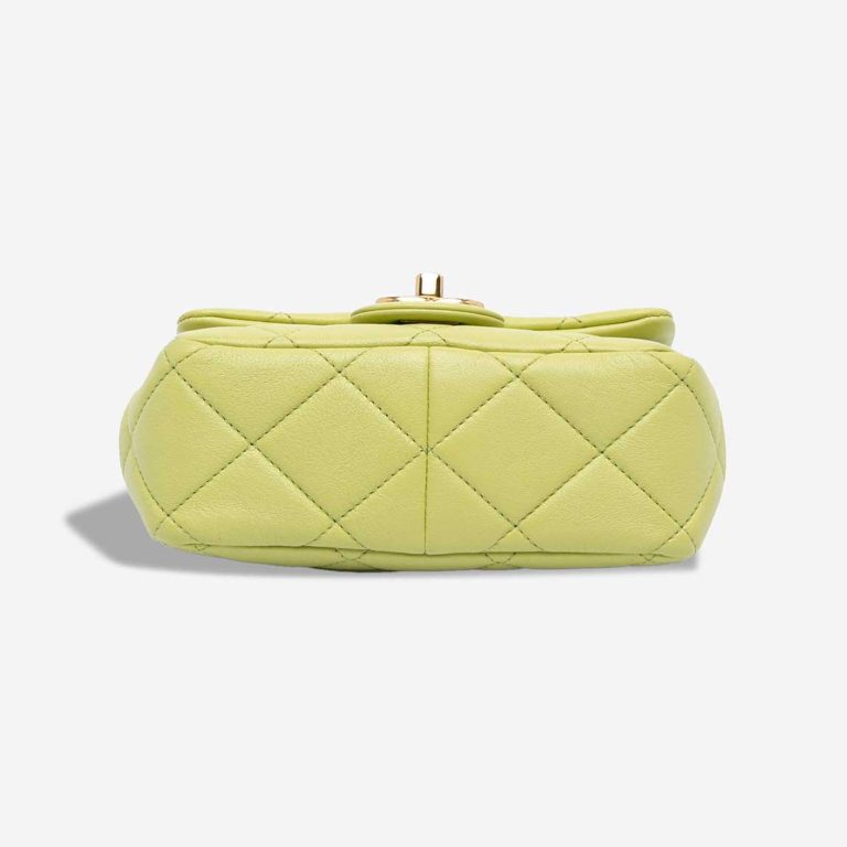 Chanel Timeless Handle Mini Square Lamb Lime | Sell your designer bag