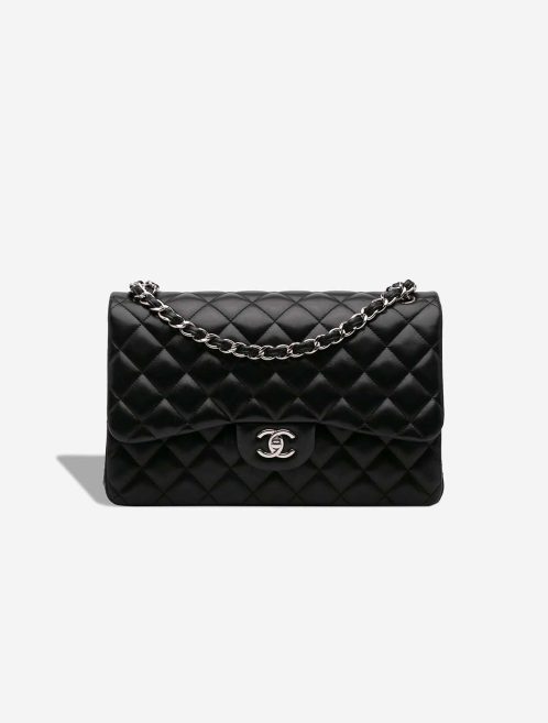 Chanel Timeless Jumbo Lamb Black Front | Sell your designer bag