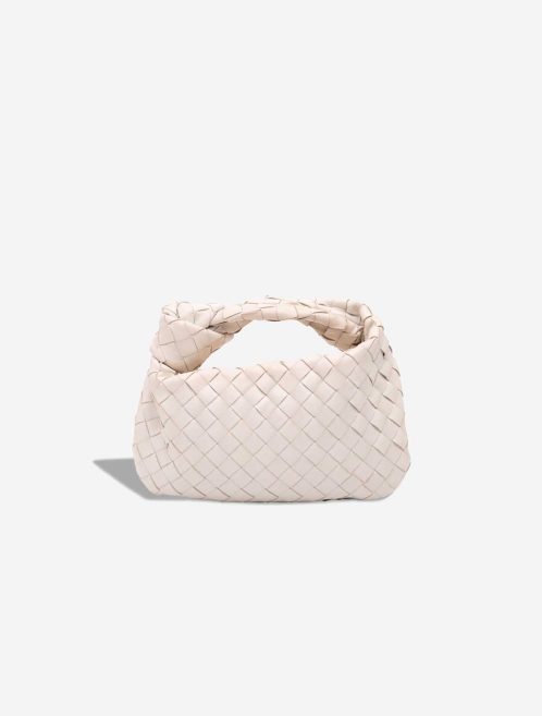 Bottega Veneta Jodie Small Lamb White Front | Sell your designer bag