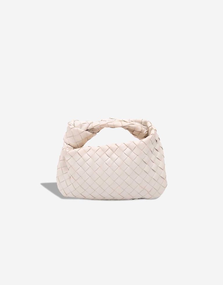 Bottega Veneta Jodie Small Lamb White Front | Sell your designer bag