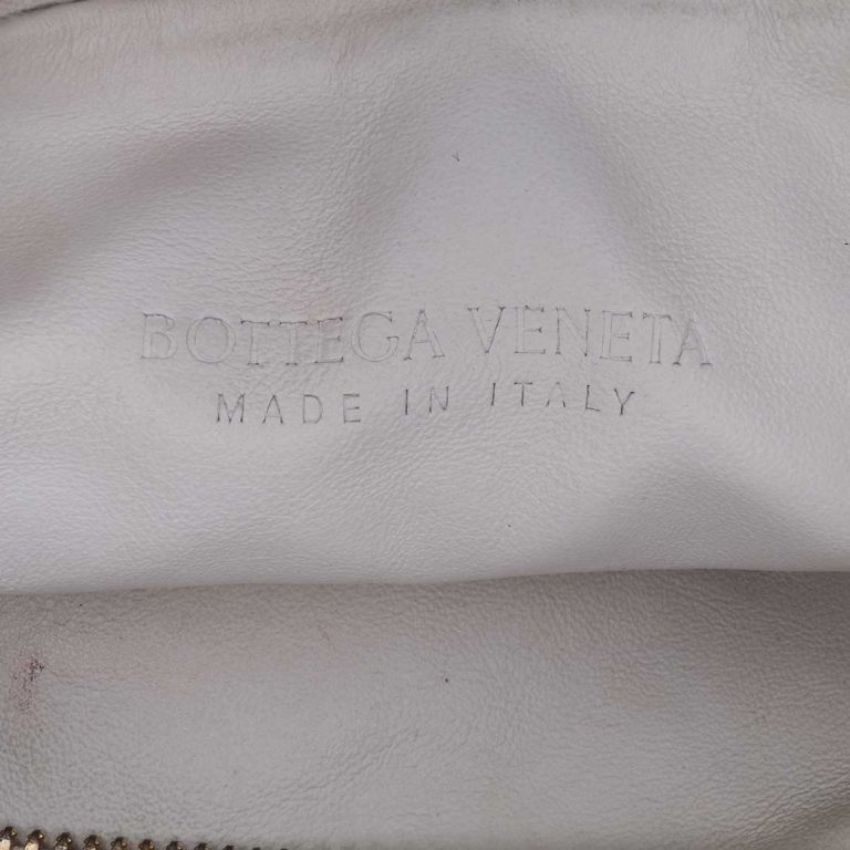 Bottega Veneta Jodie Small Lamb White Logo | Sell your designer bag