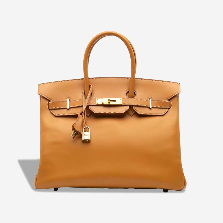 Hermès Birkin 35 Vache Naturel Front | Sell your designer bag