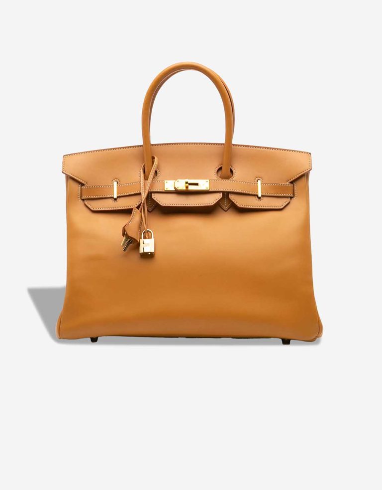 Hermès Birkin 35 Vache Naturel Front | Sell your designer bag