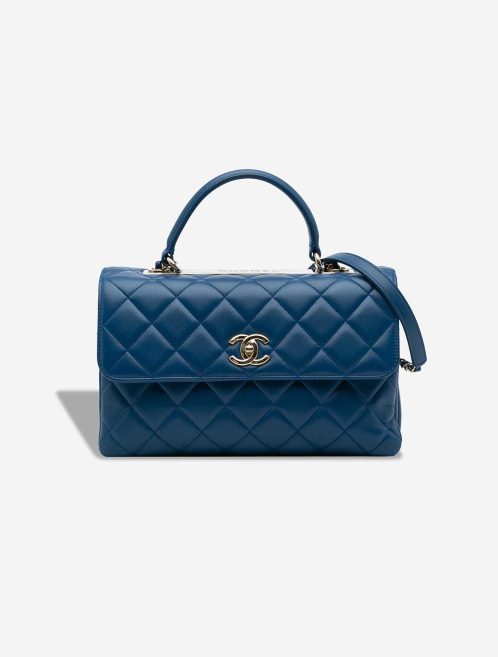 Chanel Trendy CC Medium Lamb Blue Front | Sell your designer bag