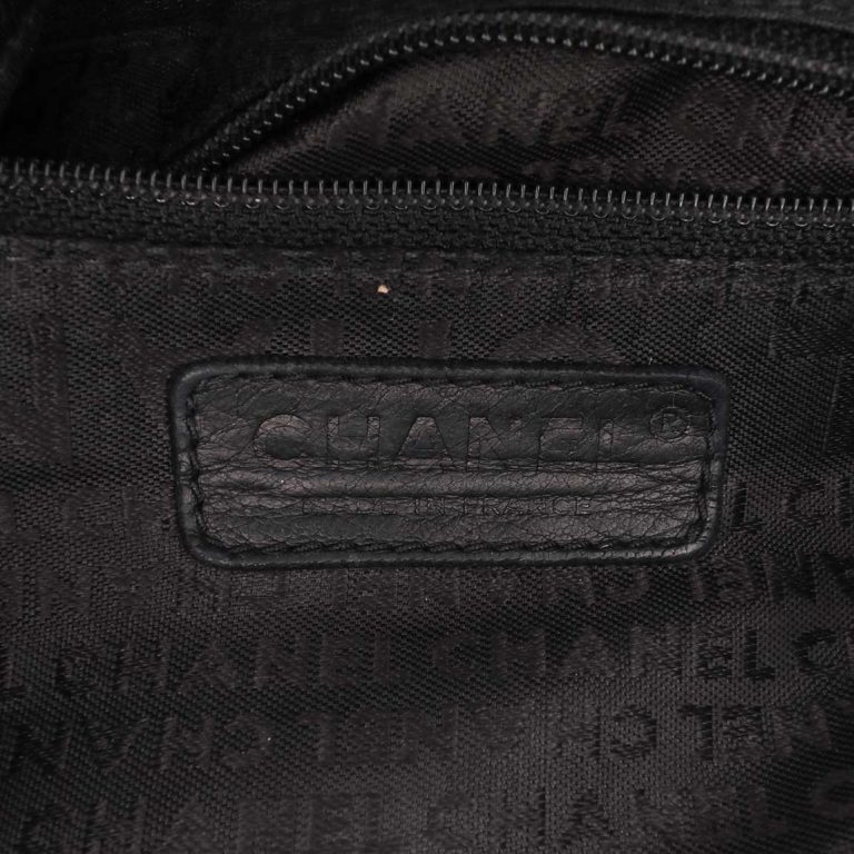 Chanel Chain Around Hobo Calf Black Logo | Sell your designer bag