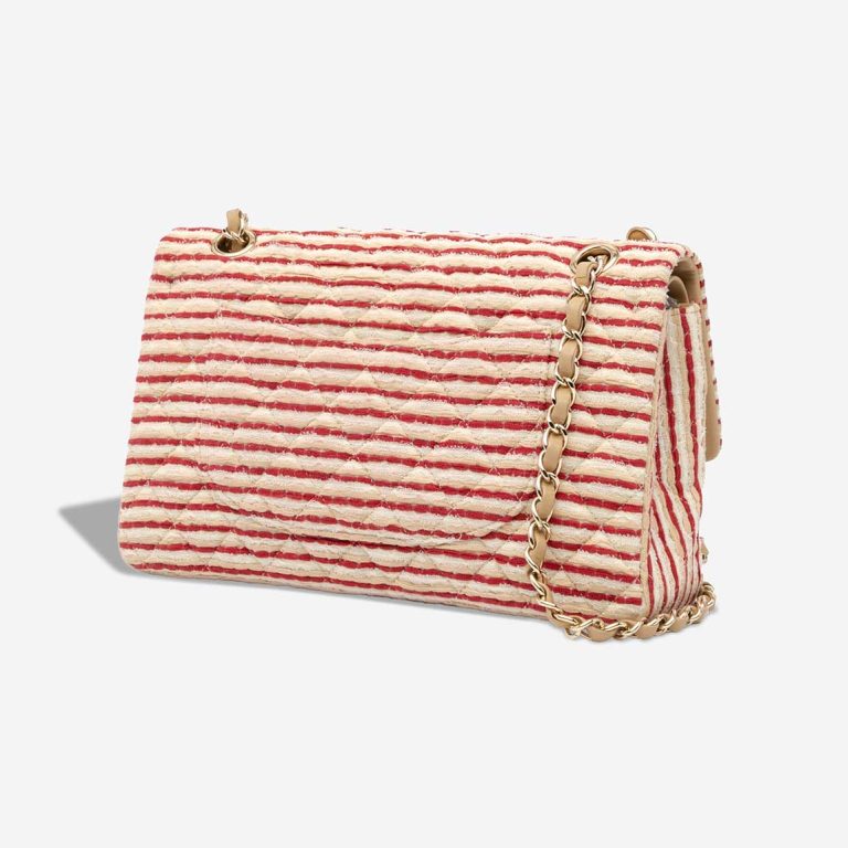 Chanel Timeless Coco Sailor Medium Silk / Canvas Red / White | Sell your designer bag