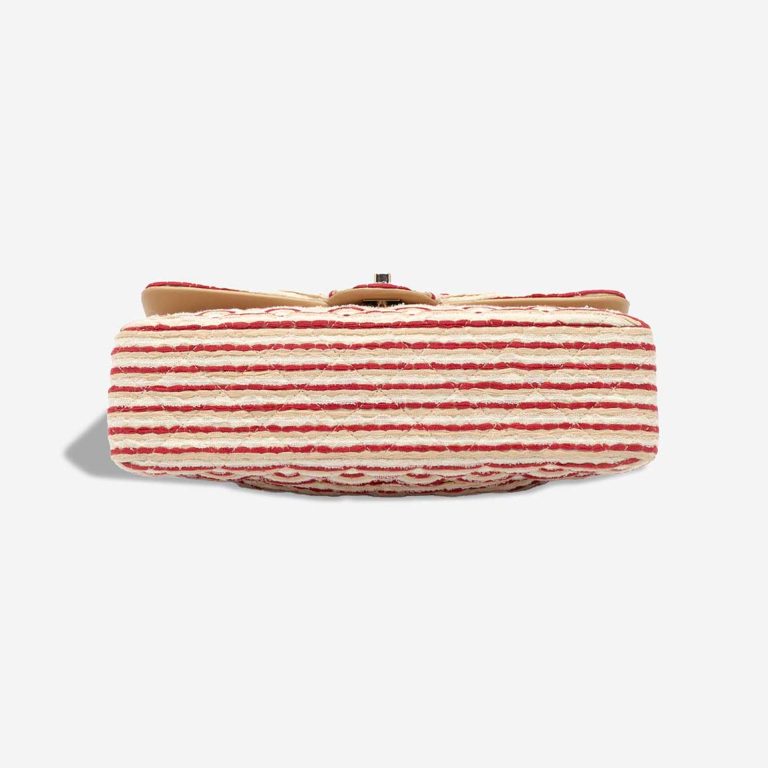 Chanel Timeless Coco Sailor Medium Silk / Canvas Red / White | Sell your designer bag