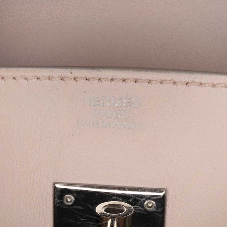 Hermès Birkin 30 Swift Rose Dragée Logo | Sell your designer bag