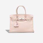 Hermès Birkin 30 Swift Rose Dragée Front | Sell your designer bag