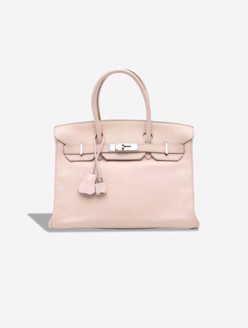 Hermès Birkin 30 Swift Rose Dragée Front | Sell your designer bag