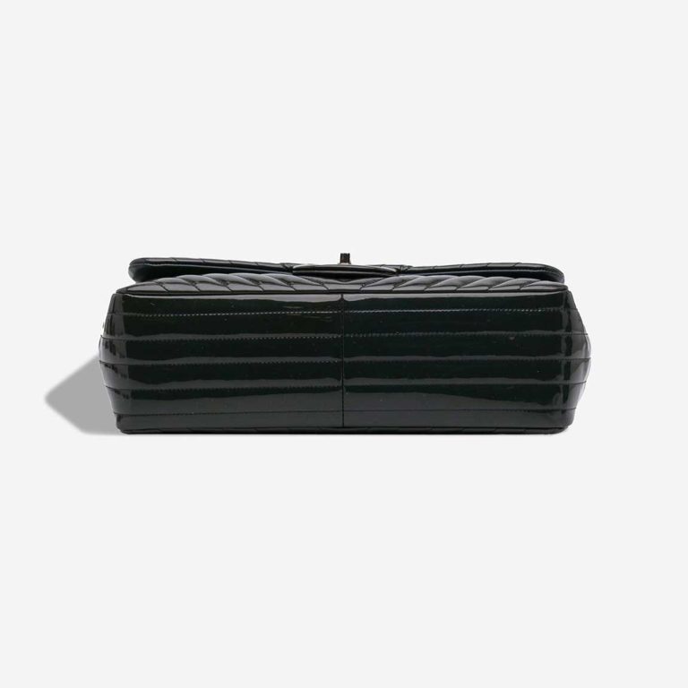 Chanel Timeless Chevron Jumbo Patent Dark Blue | Sell your designer bag