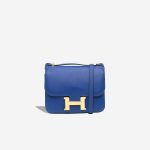 Hermès Constance 18 Swift Bleu Électrique Front | Sell your designer bag