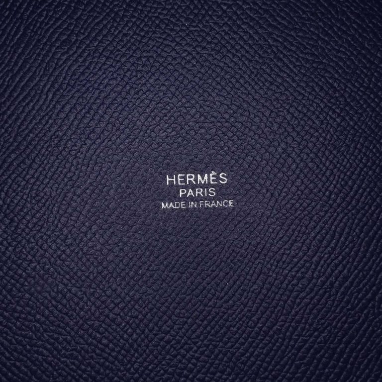 Hermès Picotin Tressage 22 Epsom Bleu Royal / Black / Rouge Duchesse Logo | Sell your designer bag