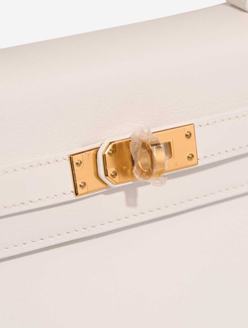 Hermès Kelly 25 Swift New White Closing System | Sell your designer bag