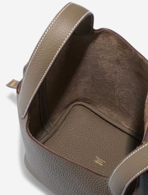 Hermès Picotin 18 Taurillon Clémence Étoupe Inside | Sell your designer bag