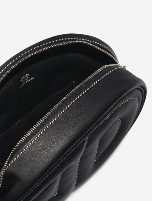 Hermès In-the-Loop Banane Belt Bag Swift Black Inside | Sell your designer bag