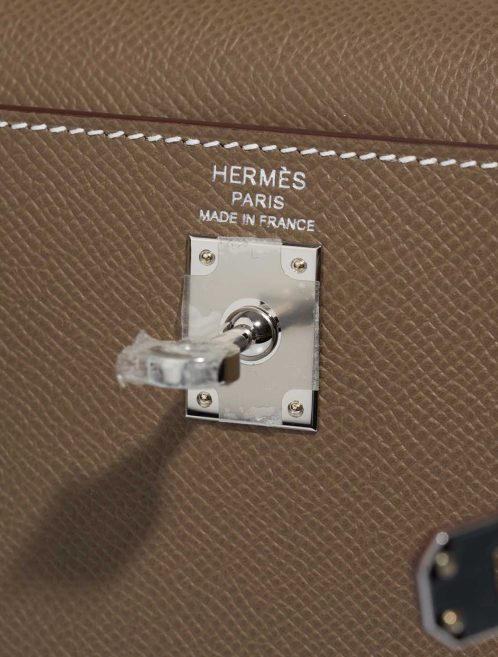 Hermès Kelly 25 Epsom Étoupe Logo | Sell your designer bag