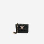 Chanel Timeless Micro Lamb Black Front | Sell your designer bag