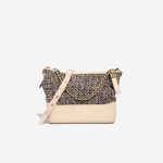 Chanel Gabrielle Medium Tweed Beige Front | Sell your designer bag
