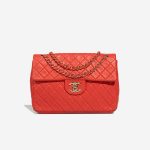 Chanel Timeless Jumbo Lamb Red Front | Sell your designer bag