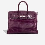 Hermès Birkin 35 Niloticus Crocodile Amethyst Front | Sell your designer bag
