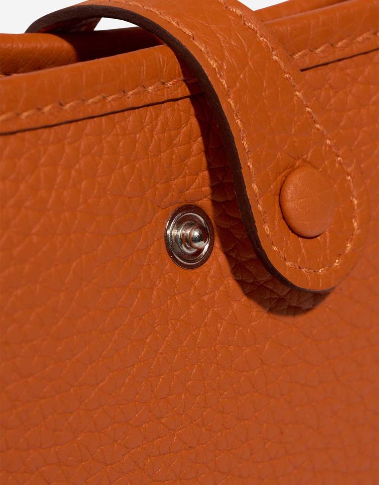 Hermès Evelyne 16 Taurillon Clémence Orange Closing System | Sell your designer bag