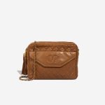 Chanel Camera Bag Large Lamb Brown Front | Sell your designer bag