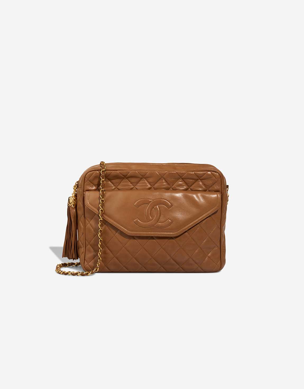 CHANEL ショルダーバッグ ブラウン Chanel Camera Bag Large Lamb Brown | SACLÀB
