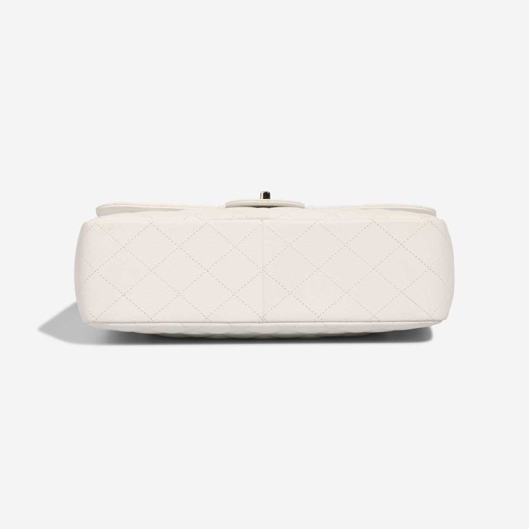 Chanel Timeless Jumbo Caviar White | Sell your designer bag