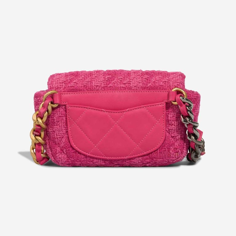 Chanel 19 Belt Bag Small Tweed Pink | Sell your designer bag