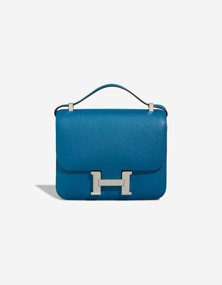 Hermès Constance 24 Epsom Paon Front | Sell your designer bag